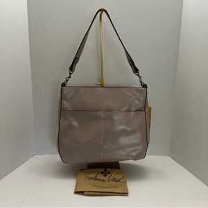 Vivianna by Patricia Nash – Versatile Convertible Shoulder Bag in Neutral Stone